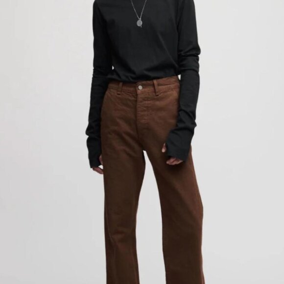 Staatsballett brown canvas pants - Picture 1 of 5